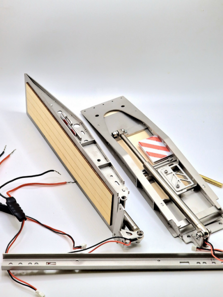 Elektrische Rampen für Tridem Anhänger